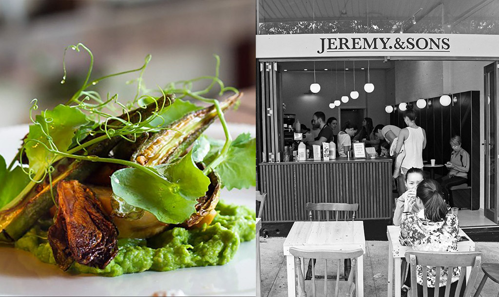 Local Potts Point businesses Farmhouse and Jeremy and Sons