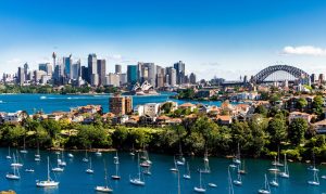 An image of Sydney harbour